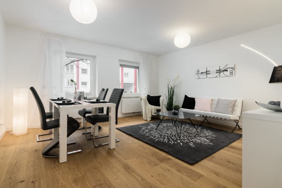 Neu mit Provisionsteilung: Renovierte und bezugsfertige 3-Zimmer Wohnung im Münchener Norden, 80807 München / Milbertshofen, Wohnung