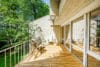 Traumhaft renovierte 2-Zimmerwohnung mit Terrasse und Garten Nähe Tierpark - Terrasse