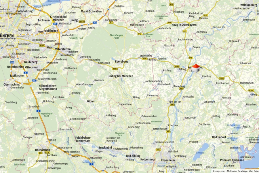 Architektur mit Geschichte, Komfort auf aktuellem Neubau-Niveau, 83512 Wasserburg am Inn, Einfamilienhaus