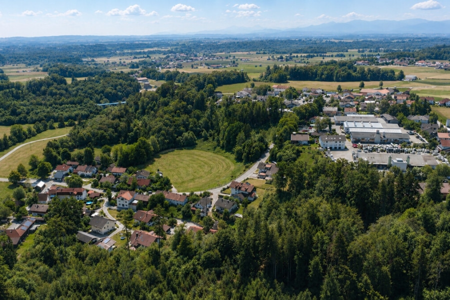 Baugrundstück mit Baugenehmigung – Zwischen München, Chiemsee und den Alpen, 83561 Ramerberg, Wohngrundstück