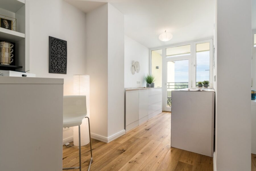Traumhafte 3-Zimmer Wohnung mit Balkon und Bergblick zum Erstbezug nach Renovierung - Küche