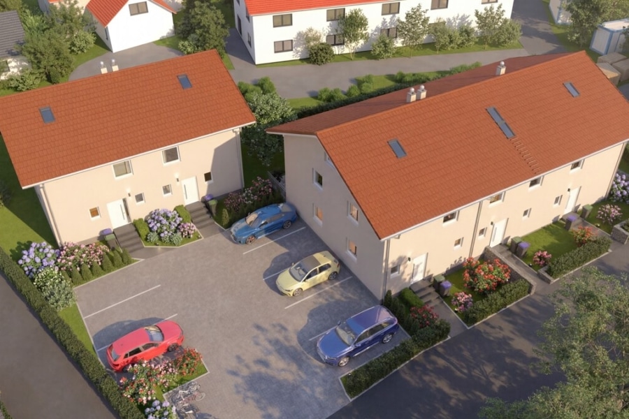 Idyllisch & Modern: Neubau-Doppelhaushälfte am Tor zur Chiemgauer Seenplatte, 83119 Obing, Doppelhaushälfte